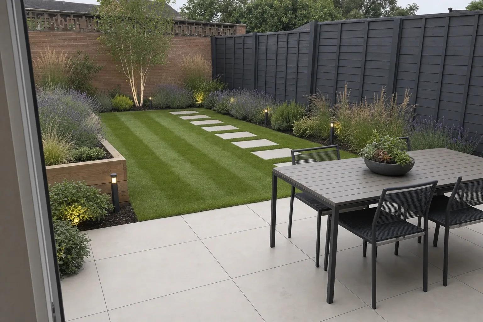 Garden Redesign — after
